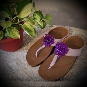 Fitflop Lilac Blossom II Thong Sandals